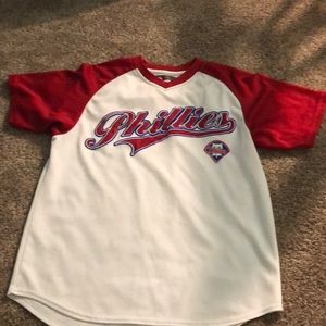 This is a Phillies sport shirt